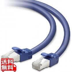 LANケーブル/CAT7/3m/ブルー 写真1