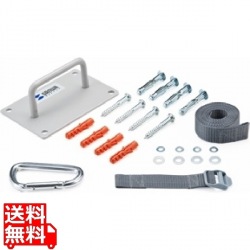 ラック、スタンド転倒防止壁面用ベルト・ブラケットセット 写真1