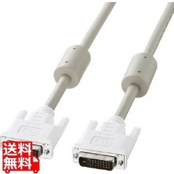 DVIケーブル(デュアルリンク、2m) 写真1