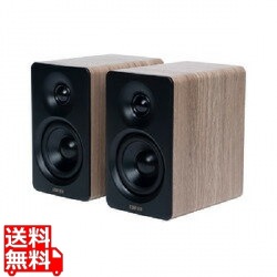 Edifier製 コンパクトデスクトップ2.0スピーカー M60 (クラシックオーク) 写真1