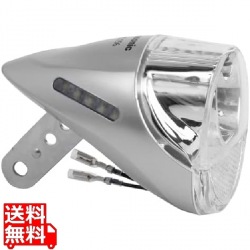 LEDハブダイナモ専用ライト シルバー ( NSKL156-S ) 写真1