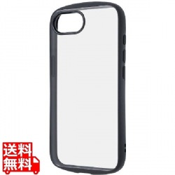 iPhone 16e LS Puffull 耐衝撃 BP ハイブリッドケース / ブラック 写真1