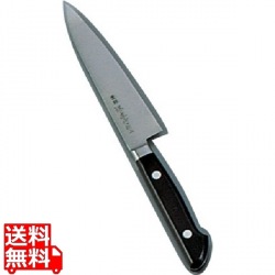 堺孝行 日本鋼(ツバ付)ペティーナイフ 12cm 業務用 写真1