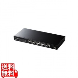 AW-GEV-284C-370 24ポート Smart PoEスイッチ (24P GbE PoE + 4P GbE(RJ45x2+SFPx2)) (PoE+対応) 写真1