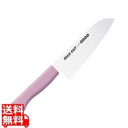 MILD CUT-2000 カラー庖丁 万能型 MCB 16cm ピンク 写真1