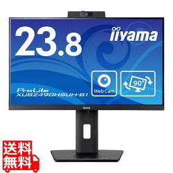 液晶ディスプレイ 23.8型/1920×1080/HDMI、DisplayPort/IPS方式パネル(ノングレア)/ HDMI × 1、DisplayPort × 1/昇降/スウィーベル/縦回転/角度調整 写真1