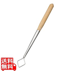 (T)木柄チョコレートフォーク 菱形 写真1