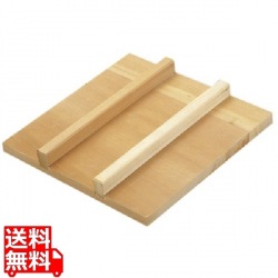 玉子焼用木蓋(スプルス)18cm用 写真1