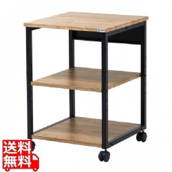 木目調プリンタスタンド(W500) 写真1