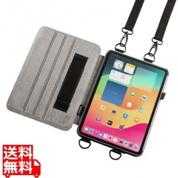 iPad Pro 11インチ(M4/2024)用スタンド・ベルト付きケース 写真1