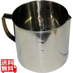 クローバー 18-8 口付 計量水マス 5L 写真1