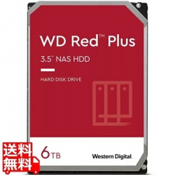 WesternDigital WD RED Plus 3.5インチHDD 6TB 3年保証 WD60EFPX 写真1