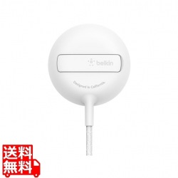 MagSafe認証 磁気ワイヤレス充電スタンド/パッド (ホワイト) 写真1