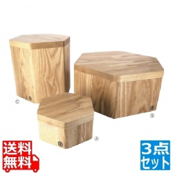 レヴォル タッチ ウッドディスプレイ 3pcセット 650678 写真1