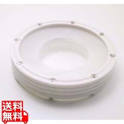 カップディスペンサー専用アダプター 口径76mm 09213 白 写真1