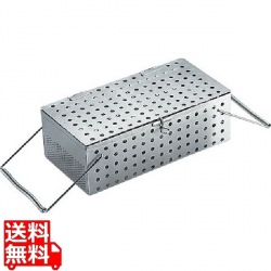 18-8 パンチングスプーン消毒かご L 業務用 写真1