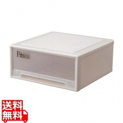 フィッツ リビング収納ケース ワイド CAP(カプチーノ) 写真1