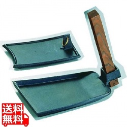 SAアルミ陶板鍋 くわ型小(特殊焼付塗装) 写真1