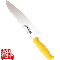 TKG-NEO(ネオ)カラー 牛刀 21cm イエロー 写真1