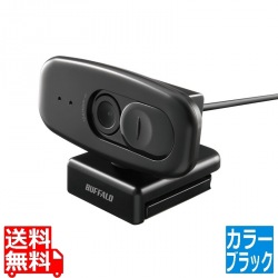 BSW300MBK 200万画素WEBカメラ 1080P FullHD マイク内蔵 ブラック 写真1