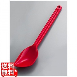 シリコン ニュークリーンヘラ スプーンタイプ L380型 レッド 写真1