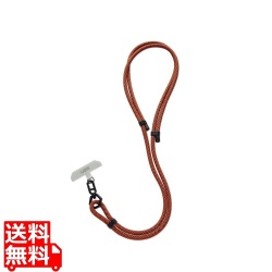 Urban Armor Gear ネックストラップ Crossbody Lanyard Civilian-SLIM ラスタ/ブラック 【日本正規代理店品】 UAG-LYDCS-RT/BK 写真1