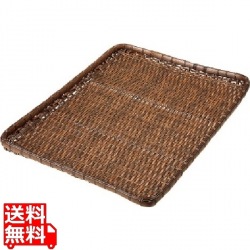 樹脂ダンベイ(浅)茶 40号 91-040B 業務用 写真1