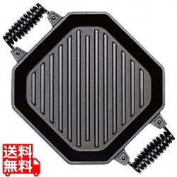 フィネックス キャストアイアン グリルパン 12インチ G12-10001(蓋無) 底径28cm 写真1