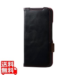 Google Pixel 9a ソフトレザーケース 磁石付 耐衝撃 ステッチ 写真1