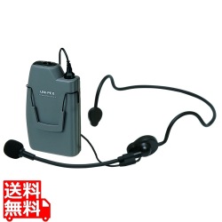 ユニペックス 800MHZ帯ヘッドセット型ワイヤレスマイクロホン WM-8131 写真1