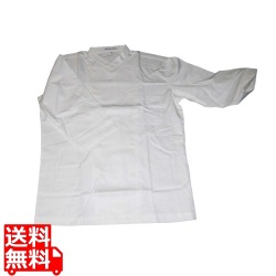 コックシャツ(男女兼用)BA1208-0 オフホワイト L 写真1