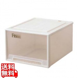 フィッツ クローゼット収納ケース ワイドM-53 CAP(カプチーノ) 写真1