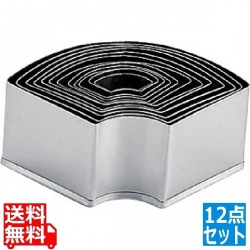 SA18-0パテ抜セット 扇 (No.1?12セット) 写真1