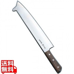 すべり止め付冷凍庖丁(白銀安来鋼) 33cm 写真1