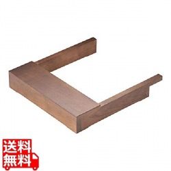 IH調理器用 ウッドフレーム 茶 写真1