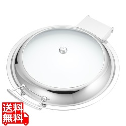 KINGO窓付きカバー式丸チェーフィング 写真1