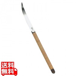 料理細工小刀 籐巻 深曲刃 右用 写真1