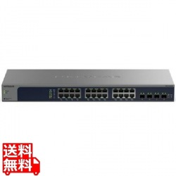 XS724EM マルチギガ対応10Gx24ポート SFP+x4ポート イージースマートスイッチ 写真1