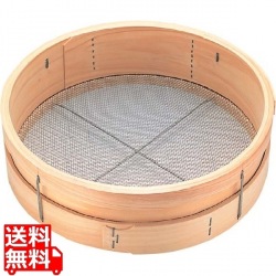 木枠 ステン張 砂糖フルイ 尺2(36cm)10メッシュ 写真1