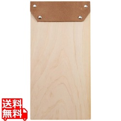 EBM 木製 伝票バインダー S 105×210 ヒノキ板目 写真1