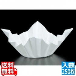 色和紙鍋(250枚入) 白色 SKA143 写真1