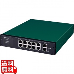 12ポート レイヤ2スイッチングハブ GA-AS10T 写真1