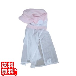 頭巾帽子 ケープ付タイプ 9-1014 ピンク L 写真1