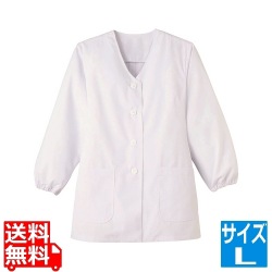 女性用調理衣 長袖 FA-330L 写真1