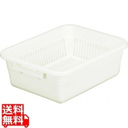 トンボ 水切篭セット(中篭・水槽)No.3 ベージュ 写真1