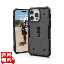 iPhone 15 Pro Max 2023対応 耐衝撃ケース PATHFINDER MagSafe対応 シルバー 【日本正規代理店品】 写真1