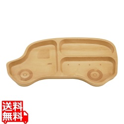 ブナ キッズプレート くるま 写真1