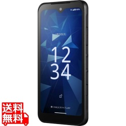 法人向け5Gスマートフォン DIGNO SX4 ブラック(MediaTek Dimensity6100/4GB/64GB/Android 14/5.83型/SIMスロット：あり) 写真1