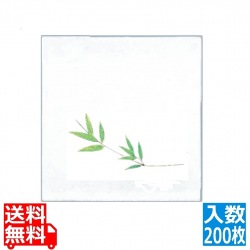 OPクリア四季 笹(200枚入)OS-15-3 写真1
