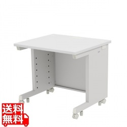 eデスク(ホワイト)W800×D700×H700 写真1